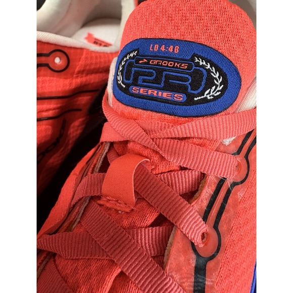 Brooks Women's Track & Field 6-Spike Running Shoes Size 11 Orange - Picture 5 of 9